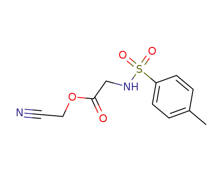 <i>N</i>-(toluene-4-sulfonyl)-glycine cyanomethyl ester