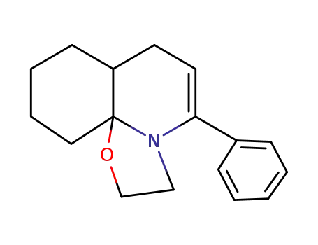 5-phenyl-2,3,7,7a,8,9,10,11-octahydro-oxazolo[2,3-<i>j</i>]quinoline