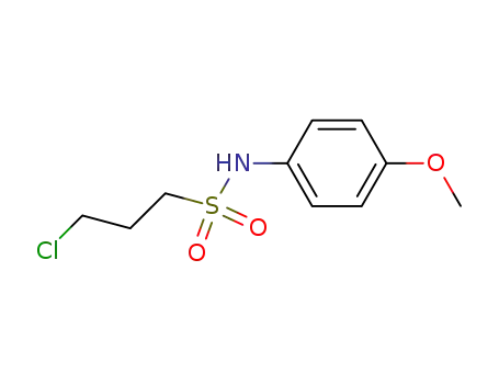 3-Chlor-propan-<sulfo-p-anisidid-(1)>