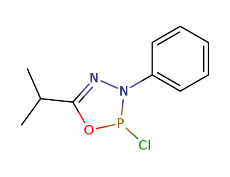 1,3,4,2-Oxadiazaphosphole,
2-chloro-2,3-dihydro-5-(1-methylethyl)-3-phenyl-