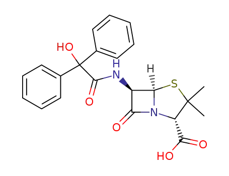 6β-(2-hydroxy-2,2-diphenyl-acetylamino)-penicillanic acid