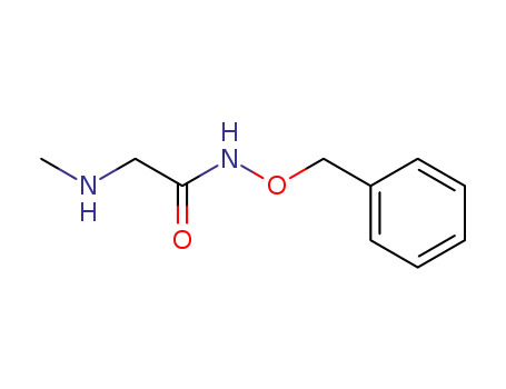 Molecular Structure of 127370-03-0 (2-(methylamino)-N-(benzyloxy)acetamide)