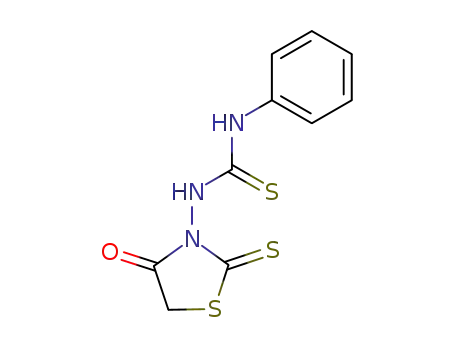 3-(3-phenylthioureido)thiazolidine-2-thion-4-one