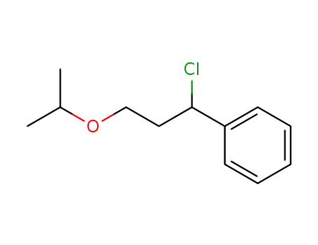 Molecular Structure of 3565-65-9 ((γ-Chlor-γ-phenyl-propyl)-isopropylether)