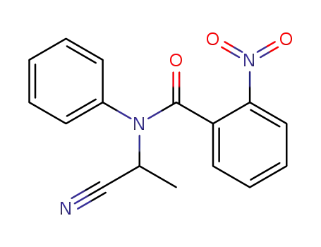 N-(Cyano-methyl-methyl)-2-nitro-N-phenyl-benzamide