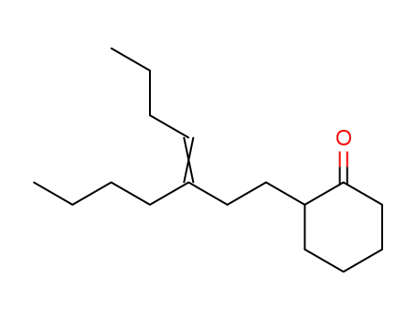 2-(3-Butyl-hepten-<sup>(3)</sup>-yl)-cyclohexanon-<sup>(1)</sup>