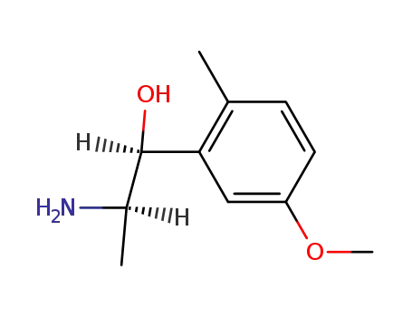 Benzenemethanol, alpha-(1-aminoethyl)-5-methoxy-2-methyl-, (R*,S*)- (9CI)