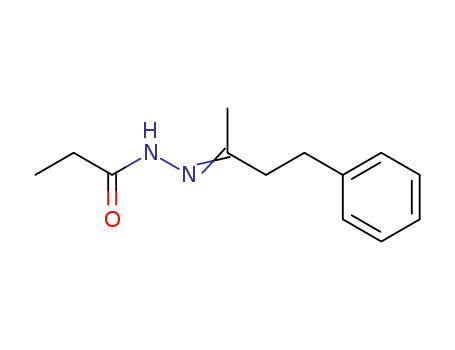 N-(4-Phenyl-but-2-yliden)-N'-propionyl-hydrazin