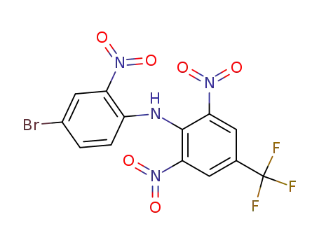 (4-Bromo-2-nitro-phenyl)-(2,6-dinitro-4-trifluoromethyl-phenyl)-amine