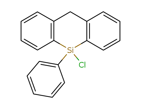 Molecular Structure of 24998-40-1 (5-chloro-5-phenyl-5,10-dihydro-dibenzo[<i>b</i>,<i>e</i>]siline)