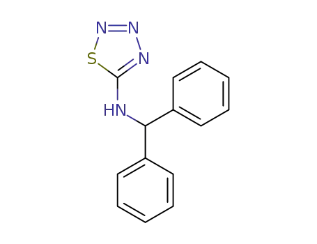 benzhydryl-[1,2,3,4]thiatriazol-5-yl-amine