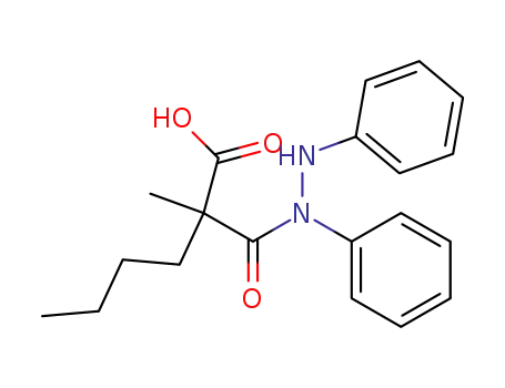 Methyl-butyl-malonsaeure-mono-(N,N'-diphenyl-hydrazid)