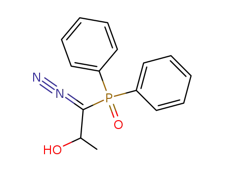 1-Diazo-1-(diphenyl-phosphinoyl)-propan-2-ol