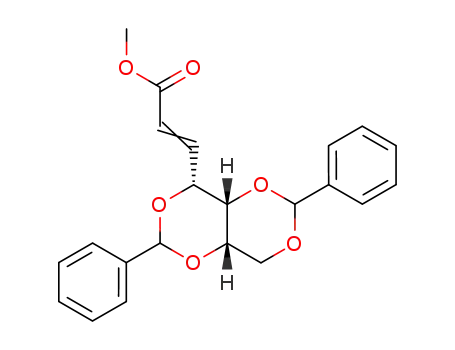 (Z)-3-((4R,4aS,8aS)-2,6-Diphenyl-tetrahydro-[1,3]dioxino[5,4-d][1,3]dioxin-4-yl)-acrylic acid methyl ester