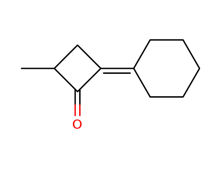 Cyclobutanone, 2-cyclohexylidene-4-methyl-