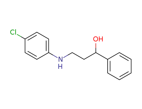 Molecular Structure of 15145-57-0 (Benzenemethanol, a-[2-[(4-chlorophenyl)amino]ethyl]-)