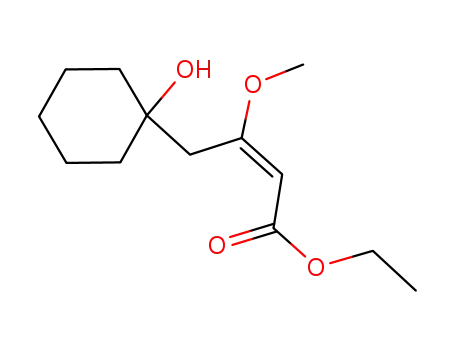 (E)-4-(1-Hydroxy-cyclohexyl)-3-methoxy-but-2-enoic acid ethyl ester