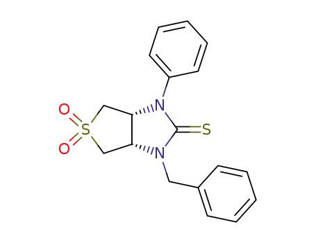 cis-1-phenyl-3-benzylperhydrothieno<3,4-d>imidazole-2-thione 5,5-dioxide