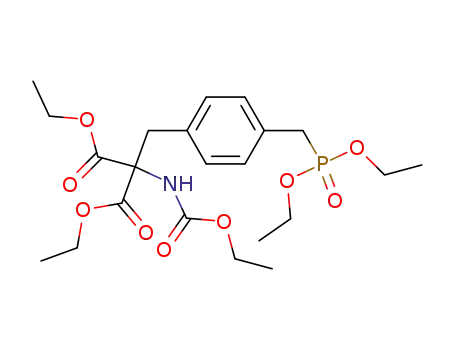 Propanedioic acid,
[[4-[(diethoxyphosphinyl)methyl]phenyl]methyl][(ethoxycarbonyl)amino]-,
diethyl ester