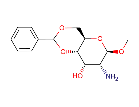 메틸 2-아미노-4-O,6-O-벤질리덴-2-데옥시-β-D-알트로피라노시드