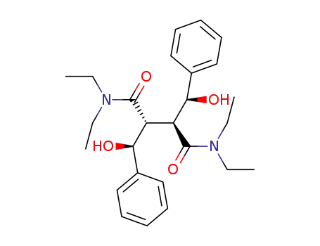 (2S,3R)-N,N,N',N'-Tetraethyl-2,3-bis-((S)-hydroxy-phenyl-methyl)-succinamide