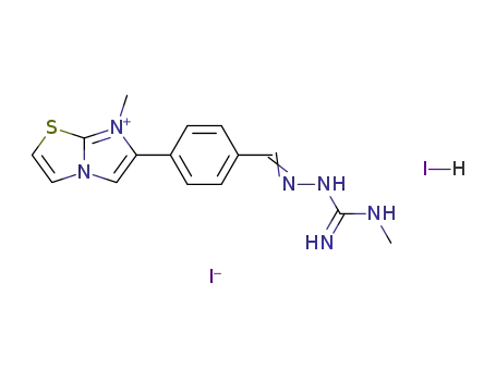 C<sub>15</sub>H<sub>17</sub>N<sub>6</sub>S<sup>(1+)</sup>*HI*I<sup>(1-)</sup>