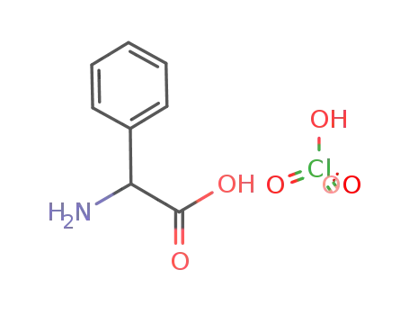 Benzeneacetic acid, a-amino-, perchlorate