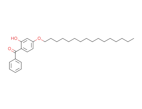 Molecular Structure of 3457-17-8 (Methanone, [4-(hexadecyloxy)-2-hydroxyphenyl]phenyl-)