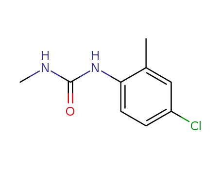 Molecular Structure of 22175-20-8 (1-(4-chloro-2-methylphenyl)-3-methylurea)
