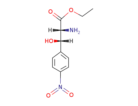 (2<i>R</i>,3<i>S</i>)-2-amino-3-hydroxy-3-(4-nitro-phenyl)-propionic acid ethyl ester