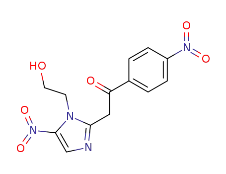 Ethanone,
2-[1-(2-hydroxyethyl)-5-nitro-1H-imidazol-2-yl]-1-(4-nitrophenyl)-