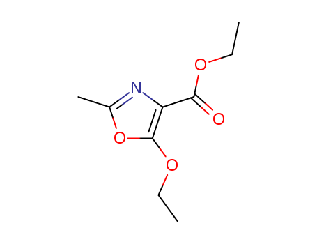 4-Oxazolecarboxylic acid, 5-ethoxy-2-methyl-, ethyl ester