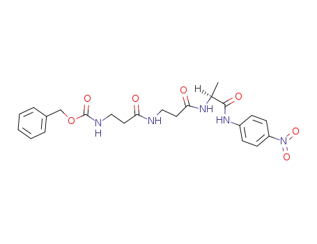 (2-{2-[(S)-1-(4-Nitro-phenylcarbamoyl)-ethylcarbamoyl]-ethylcarbamoyl}-ethyl)-carbamic acid benzyl ester