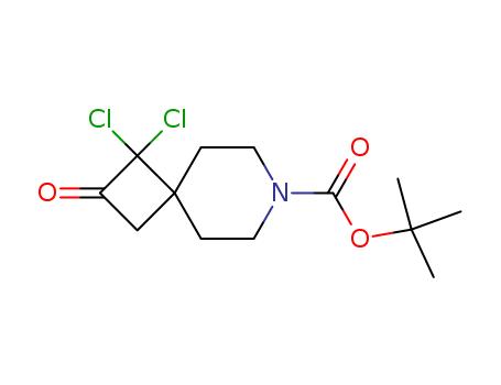7-Azaspiro[3.5]nonane-7-carboxylic acid, 1,1-dichloro-2-oxo-,  1,1-dimethylethyl ester