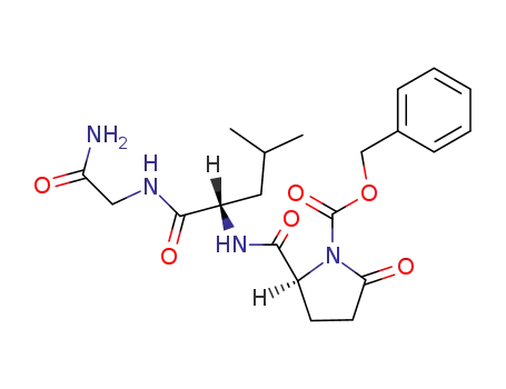 Molecular Structure of 39705-62-9 ((Z)-<Glu>-Leu-Gly-NH2)