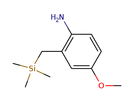 4-Methoxy-2-[(trimethylsilyl)methyl]benzenamine