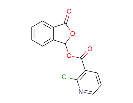 Molecular Structure of 73791-49-8 (2-cloronicotino de ftalidilo)