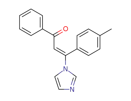 (E)-3-Imidazol-1-yl-1-phenyl-3-p-tolyl-propenone