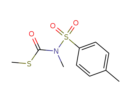 Carbamothioic acid, methyl[(4-methylphenyl)sulfonyl]-, S-methyl ester
