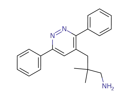 3,6-Diphenyl-4-(2,2-dimethyl-3-amino)-propyl-pyridazin