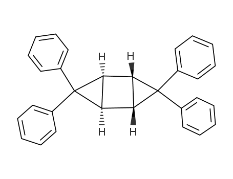 3,3,6,6-Tetraphenyl-trans-tricyclo<3.1.0.0<sup>2,4</sup>>hexan