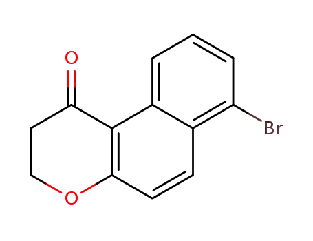1H-Naphtho[2,1-b]pyran-1-one, 7-bromo-2,3-dihydro-