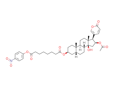 Molecular Structure of 61507-75-3 (butofalin 3-hemisuberate p-nitrophenyl ester)