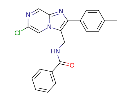 Benzamide,
N-[[6-chloro-2-(4-methylphenyl)imidazo[1,2-a]pyrazin-3-yl]methyl]-