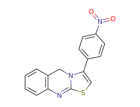 Molecular Structure of 128589-58-2 (5H-3-(p-nitrophenyl)thiazolo<2,3-b>quinazoline)