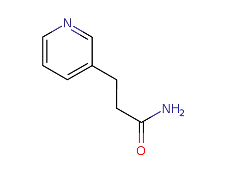 Molecular Structure of 84199-99-5 (3-Pyridinepropanamide)