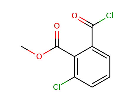 Benzoic acid, 2-chloro-6-(chlorocarbonyl)-, methyl ester