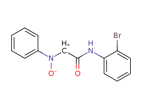Molecular Structure of 62513-10-4 (Acetamide, N-(2-bromophenyl)-2-(oxidophenylimino)-)