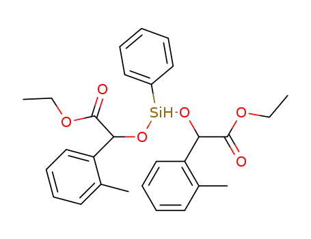 2,6-비스(2-메틸페닐)-7-옥소-4-페닐-3,5,8-트리옥사-4-실라데칸산 에틸 에스테르