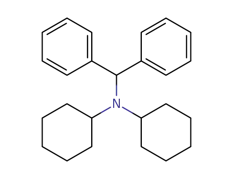 N,N-Dicyclohexyldiphenylmethylamin